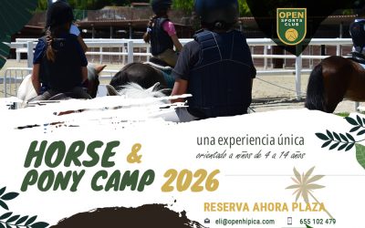 Horse&Pony Camp Verano 2026 ¡El verano más ecuestre en Open Sports Club!